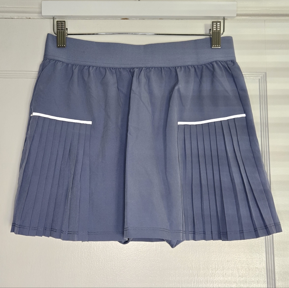Forever 21 Blue Tennis Skort Womens Medium Athletic Mini Skirt Shorts